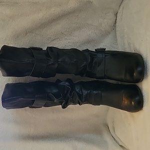 Madden Girl black boots